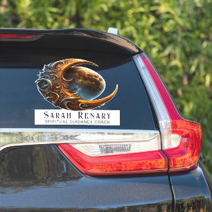 Sticker Lune d'or Lune Enseignant Entraînement Spirituel