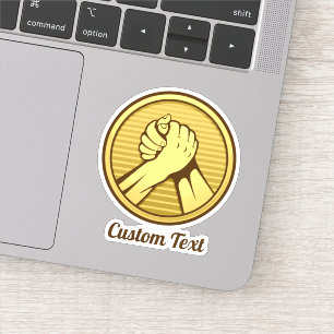 Sticker Lutte contre l'or