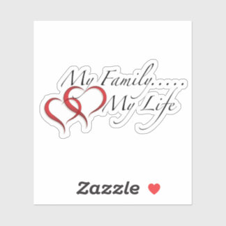 Sticker Ma famille Ma vie