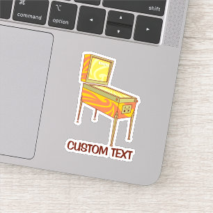 Sticker Machine à Pinball