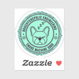 Sticker Machine à Ronfler 3000 Technologie Drôle de Bouled