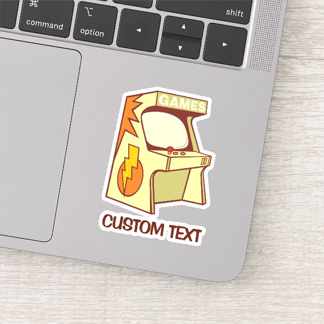 Sticker Machine d'arcade (Détail)