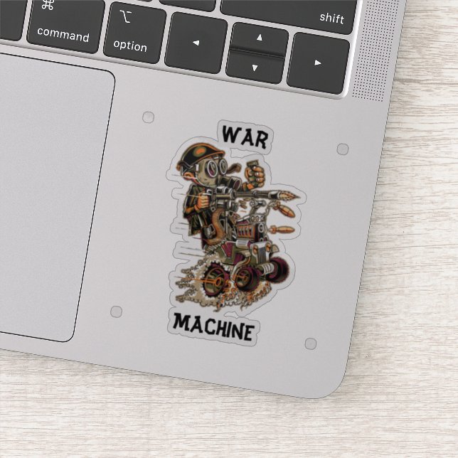 Sticker Machine de guerre (Détail)
