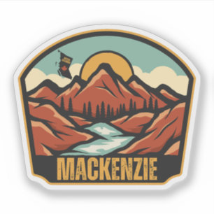 Sticker Mackenzie, Colombie-Britannique