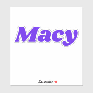 Sticker Macy