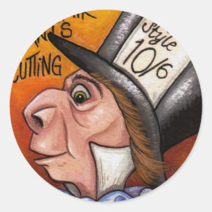 Sticker MAD HATTER Alice au pays des merveilles