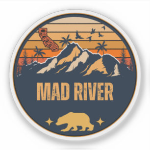 Sticker Mad River, Californie