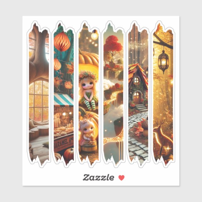 Sticker Magique Whimsical Washi Tape Planner (Feuille)