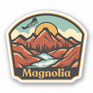 Sticker Magnolia, Delaware