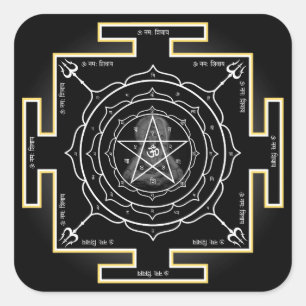 Sticker mahamrityunjaya yantra