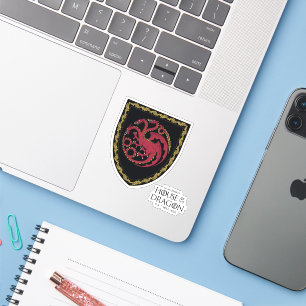Sticker MAISON DU DRAGON   Maison Targaryen Crest