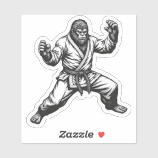 Sticker Maître de karaté Bigfoot