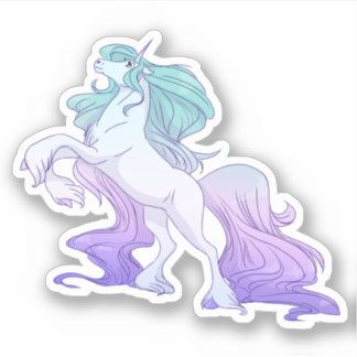 Sticker Majestic la licorne