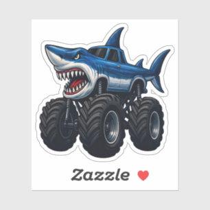Sticker Mako Shark Monster Truck se traduit en