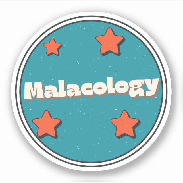 Sticker Malacologie (Devant)