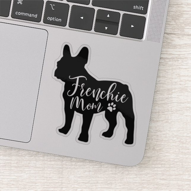 Sticker maman Bulldog français mignon (Détail)