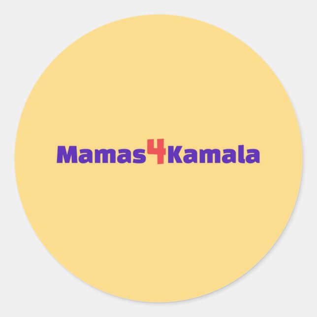 Sticker Mamas4Kamala (Devant)