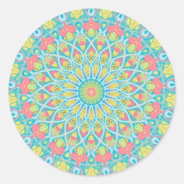 Sticker Mandala de guérison (Devant)