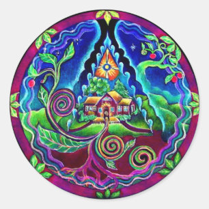 Sticker Mandala du Dream House Sanctuary