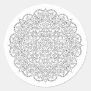 Sticker Mandala simple