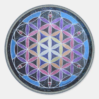 Sticker Mandela Fleur de Vie