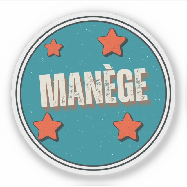 Sticker Manège (Devant)