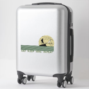 Sticker mangez la randonnée de sommeil répéter randonnée s