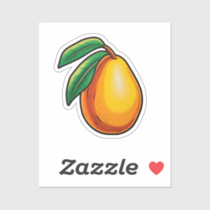 Sticker Mangue de dessin animé
