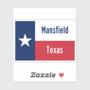 Sticker Mansfield Texas