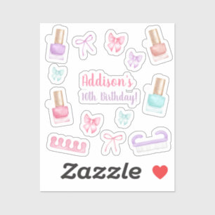 Sticker Manucure et Pédicure Fête Manucure Pédicure Vernis