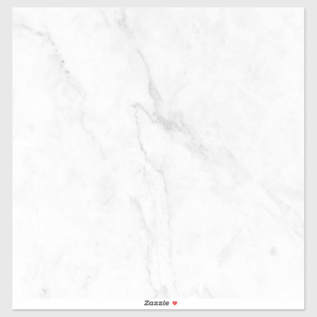 Sticker Marbre Blanc (Feuille)