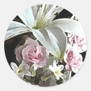 Sticker Mariage Cala Lily