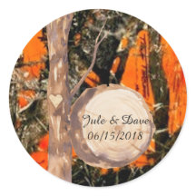 Sticker Mariage Camouflage