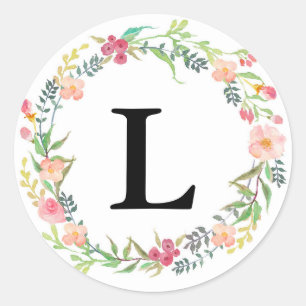 Sticker Mariage de Bohème Floral