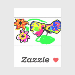 Sticker Mariage de colibris