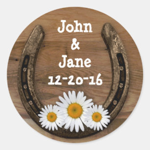 Sticker Mariage Horseshoe