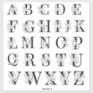Sticker Mariage   Lettres décoratives pour les occasions s