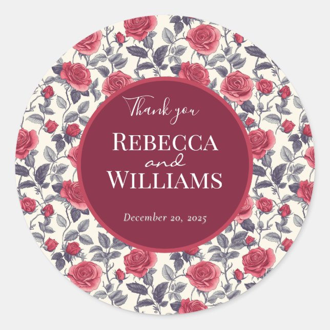 Sticker Mariage mignon (Devant)