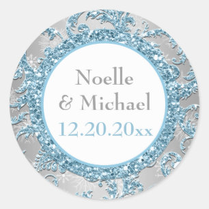 Sticker Mariage Winter Wonderland 5