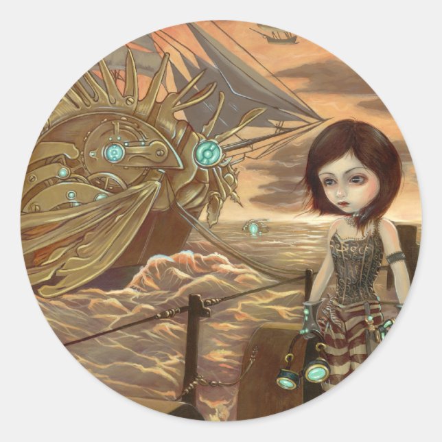 Sticker "Maritime Sunset" (Devant)