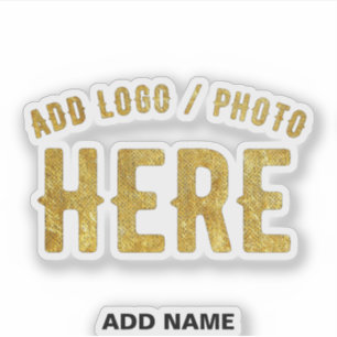STICKER MARQUE PERSONNALISABLE MODERNE STYLÉE VÉRIFIÉE CLA
