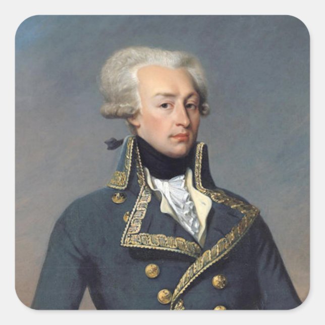 Sticker Marquis de Lafayette (Devant)