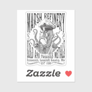 Sticker Marsh Refining Company Innsmouth Lovecraft