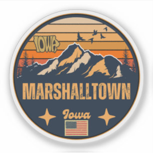 Sticker Marshalltown, Iowa