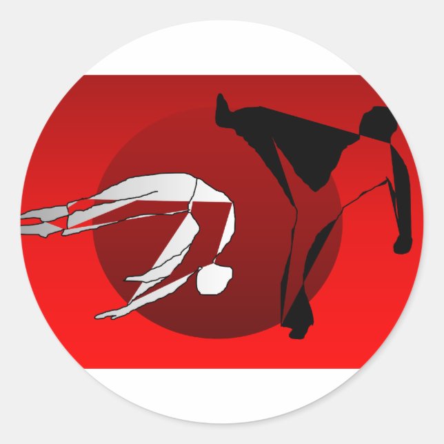 STICKER MARTIAL ARTS CAPOEIRA (Front)