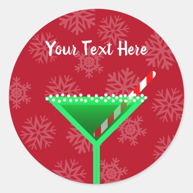 sticker Martini Holiday (Devant)