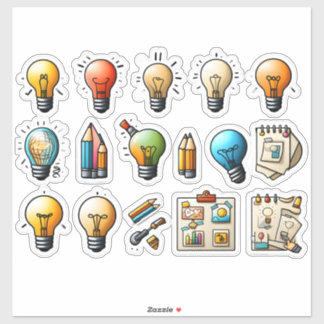Sticker Más ideas!