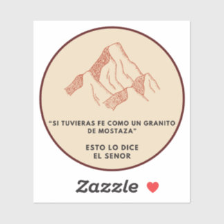 Sticker Mateo 17:20