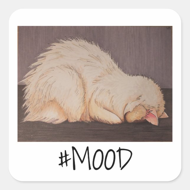 Sticker : Mauvaise humeur ! (Devant)