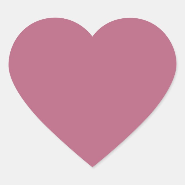 Sticker Mauve Heart (Devant)
